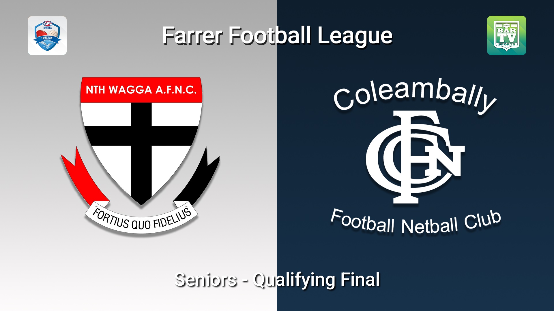 260815-video-Farrer FNL Qualifying Final - Under 18's - North Wagga Saints v Coleambally Blues Slate Image