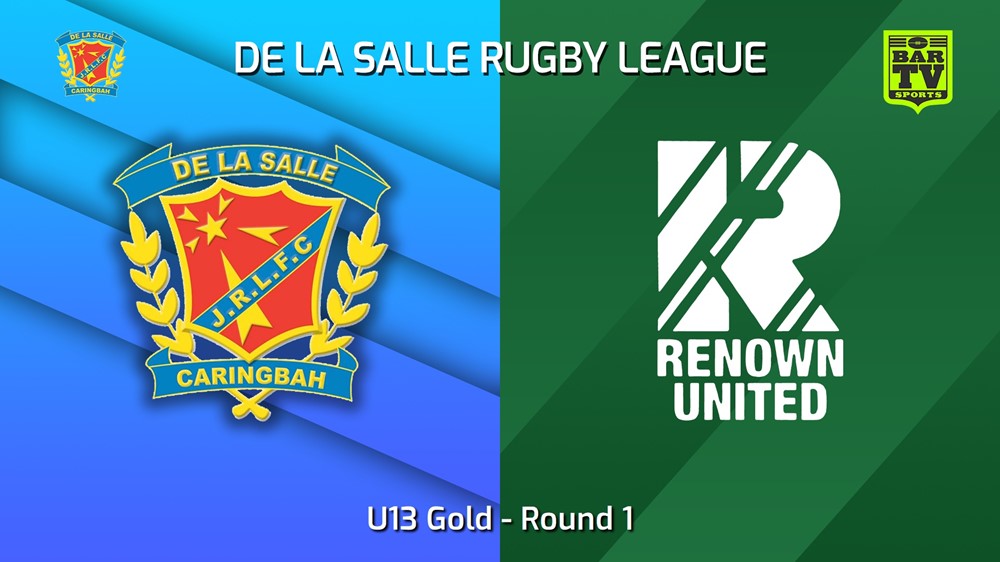 240413-De La Salle Round 1 - U13 Gold - De La Salle v Renown United Minigame Slate Image