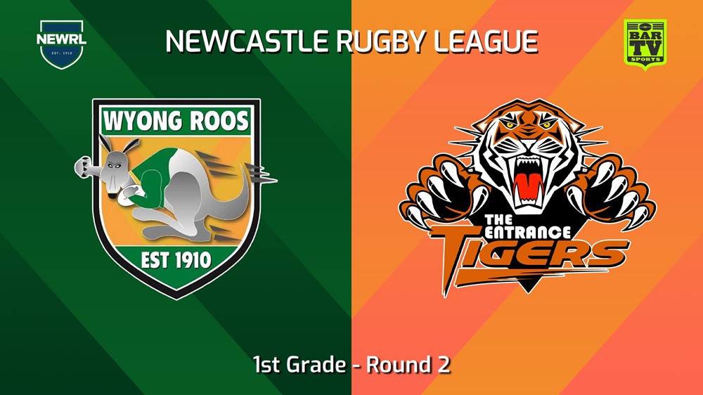 240420-video-Newcastle RL Round 2 - 1st Grade - Wyong Roos v The Entrance Tigers Minigame Slate Image