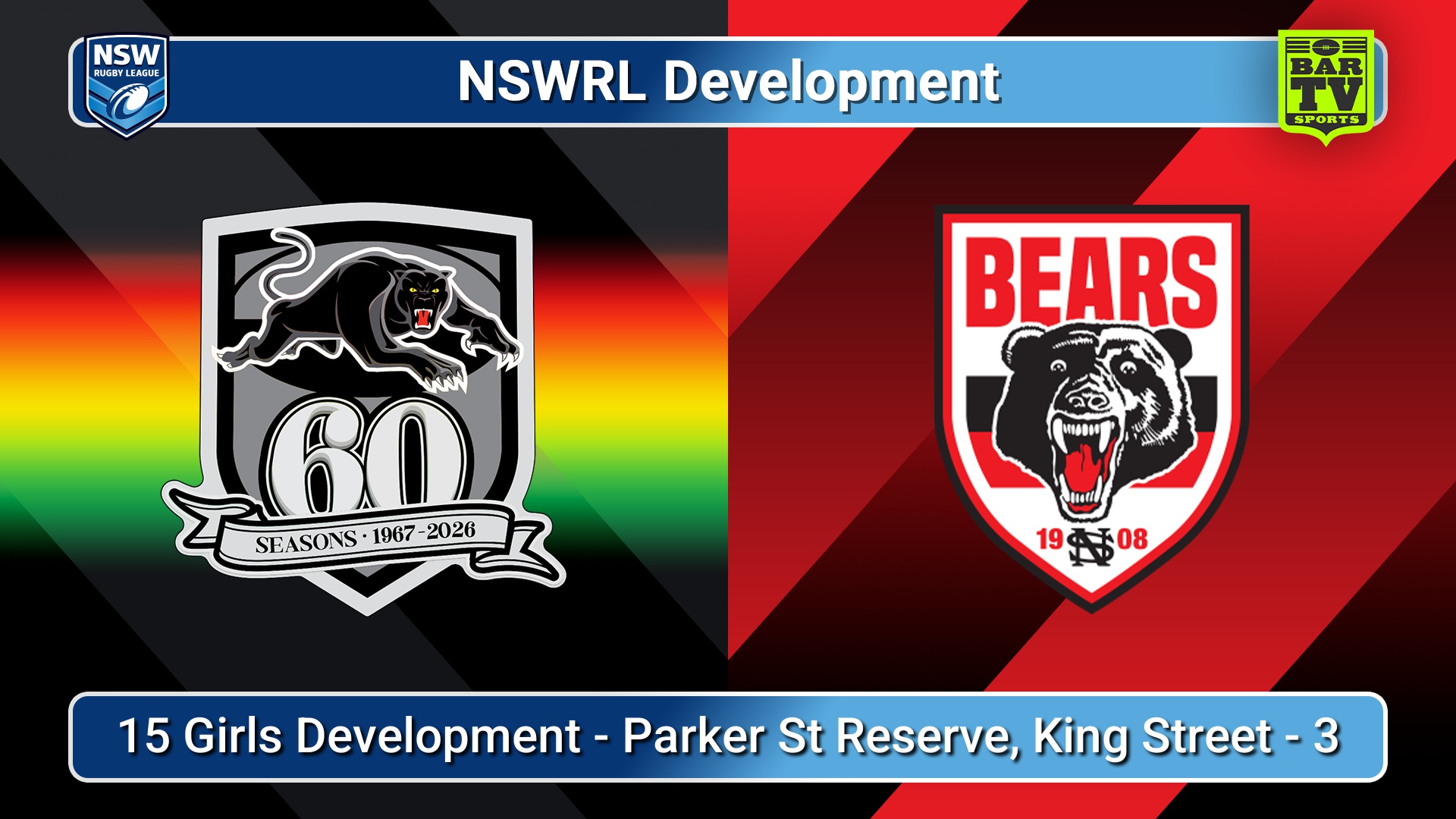 260716-video-NSWRL Development Game 11 - 15 Girls Development - Penrith Panthers v North Sydney Bears Slate Image