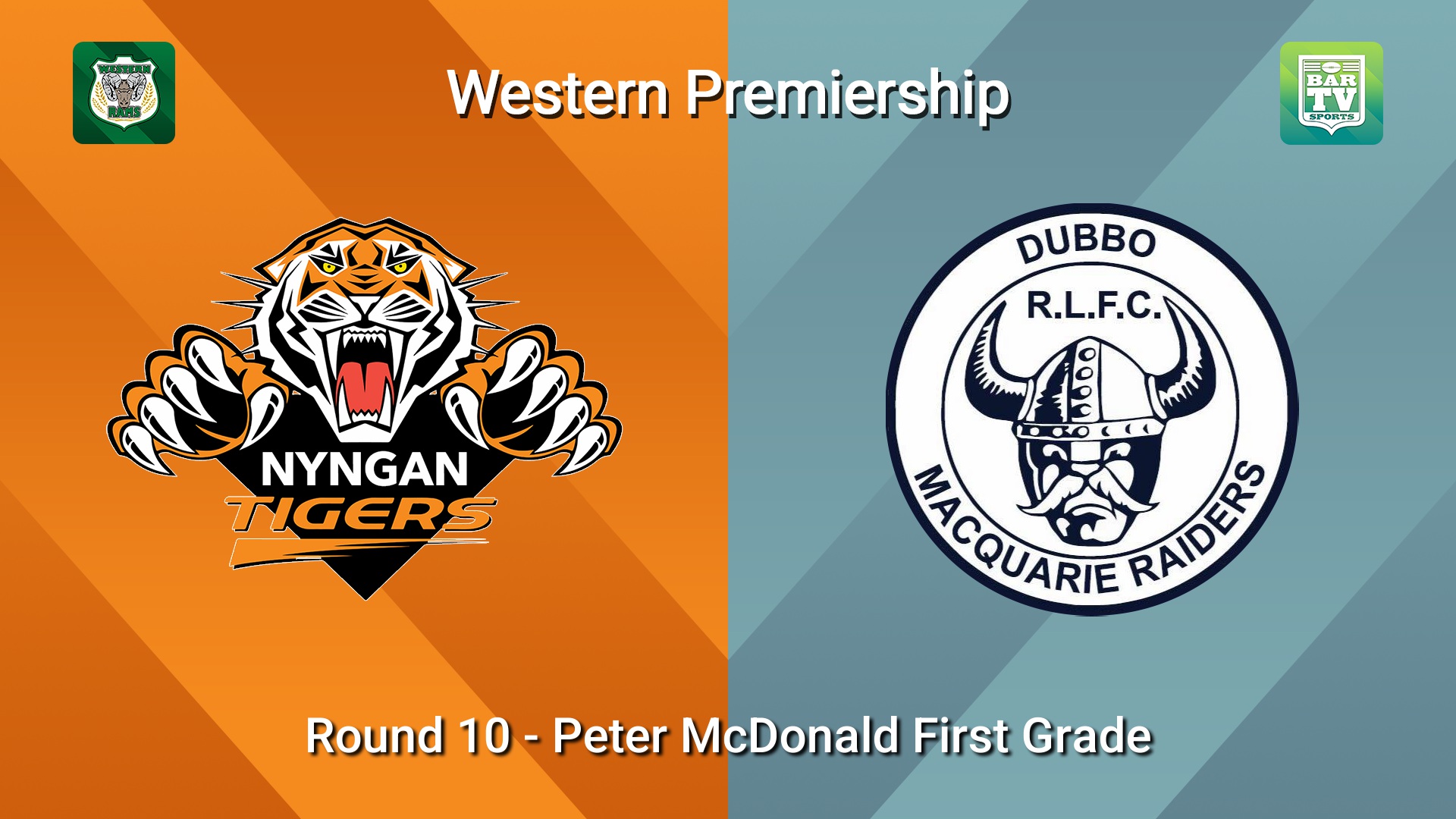260628-video-Western Premiership Round 10 - Peter McDonald First Grade - Nyngan Tigers v Dubbo Macquarie Raiders Slate Image