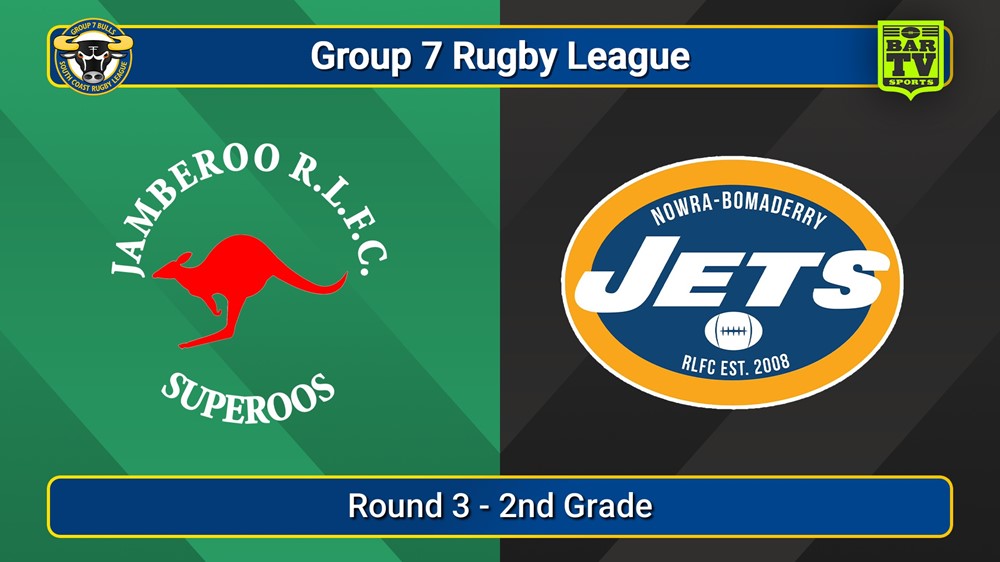 250426-video-South Coast Round 3 - 2nd Grade - Jamberoo Superoos v Nowra-Bomaderry  Slate Image