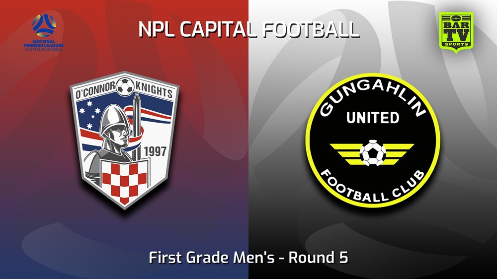 230506-Capital NPL Round 5 - O'Connor Knights SC v Gungahlin United Slate Image