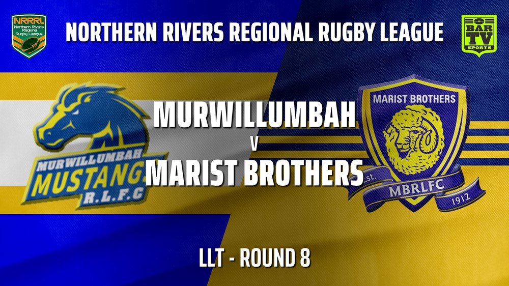 210627-Northern Rivers Round 8 - LLT - Murwillumbah Mustangs v Lismore Marist Brothers Rams Slate Image