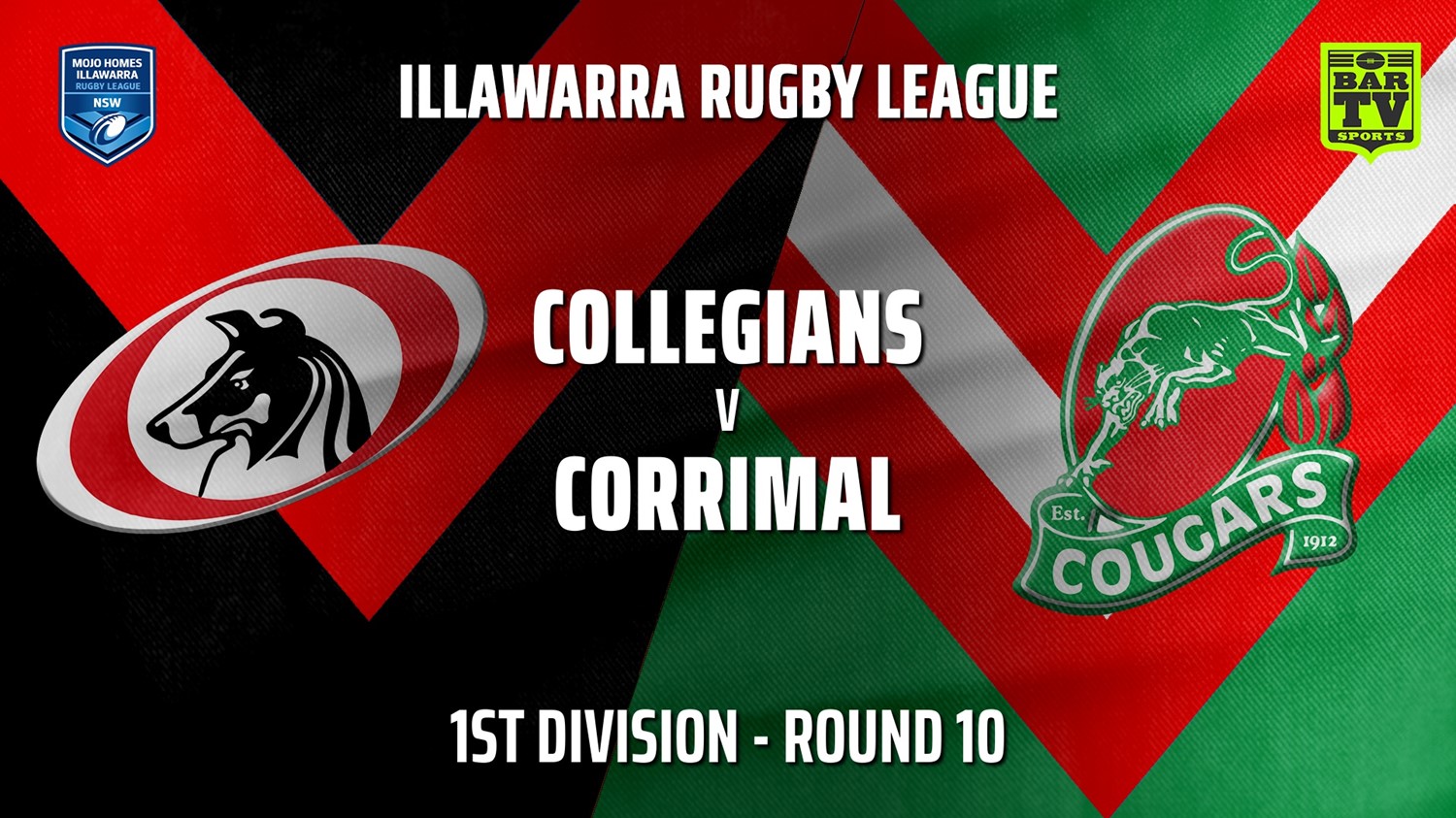 210626-Illawarra Round 10 - 1st Division - Collegians v Corrimal Cougars Slate Image