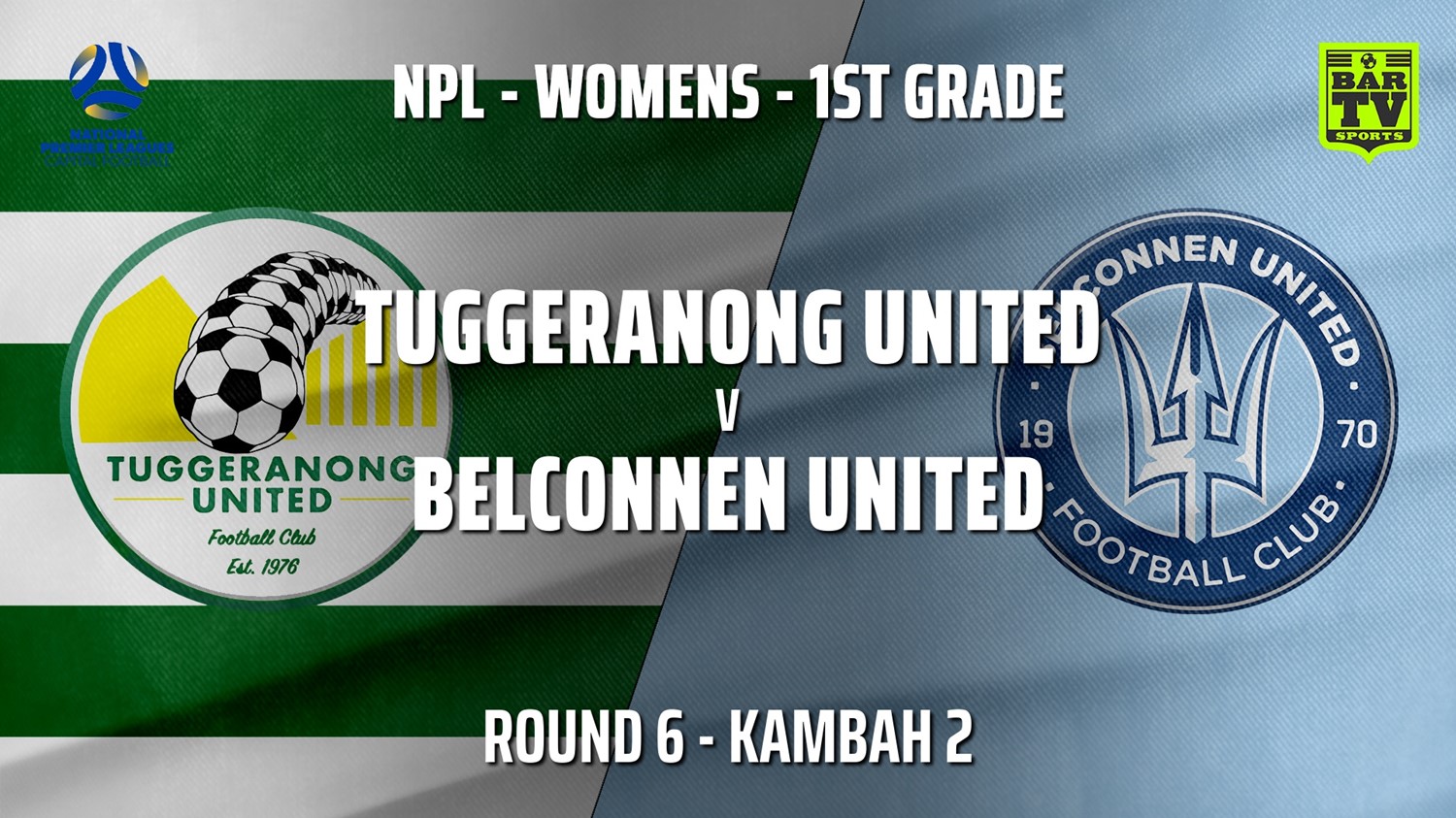 210516-NPLW - Capital Round 6 - Tuggeranong United FC (women) v Belconnen United (women) Slate Image
