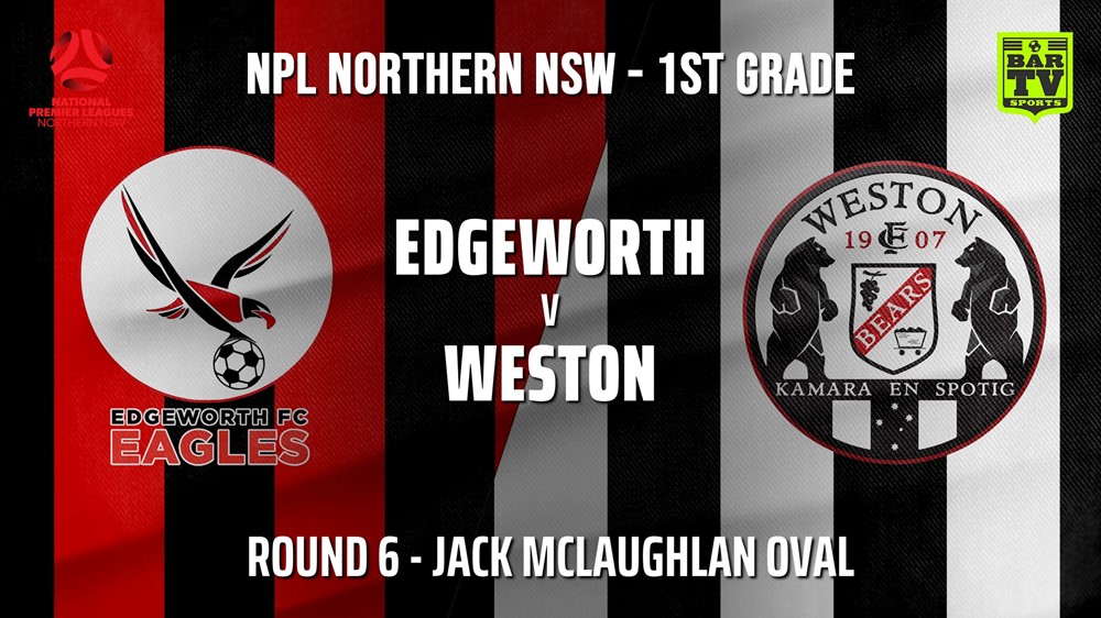 210509-NPL - NNSW Round 6 - Edgeworth Eagles FC v Weston Workers FC Slate Image