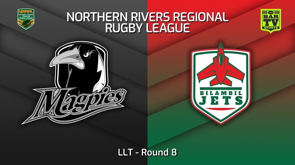 220619-Northern Rivers Round 8 - LLT - Lower Clarence Magpies v Bilambil Jets Slate Image