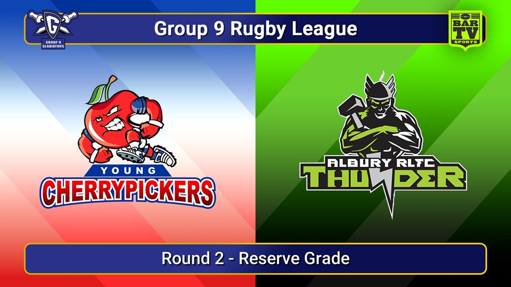 250426-video-Group 9 RL Round 2 - Reserve Grade - Young Cherrypickers v Albury Thunder Slate Image