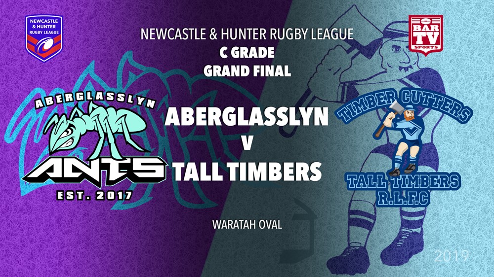 2019 Newcastle and Hunter RL Grand Final - Aberglassyn Ants v Tall Timbers Slate Image