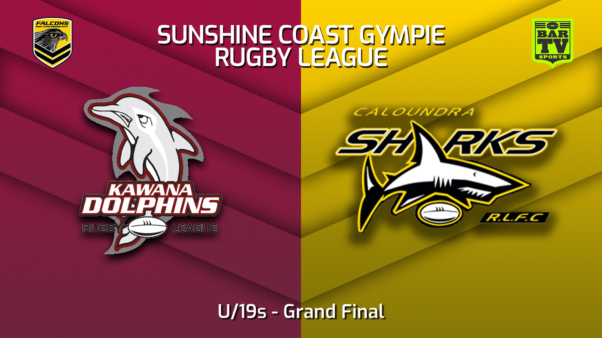 230909-Sunshine Coast RL Grand Final - U/19s - Kawana Dolphins v Caloundra Sharks Slate Image