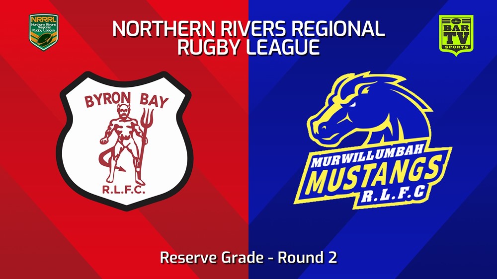 240414-Northern Rivers Round 2 - Reserve Grade - Byron Bay Red Devils v Murwillumbah Mustangs Minigame Slate Image