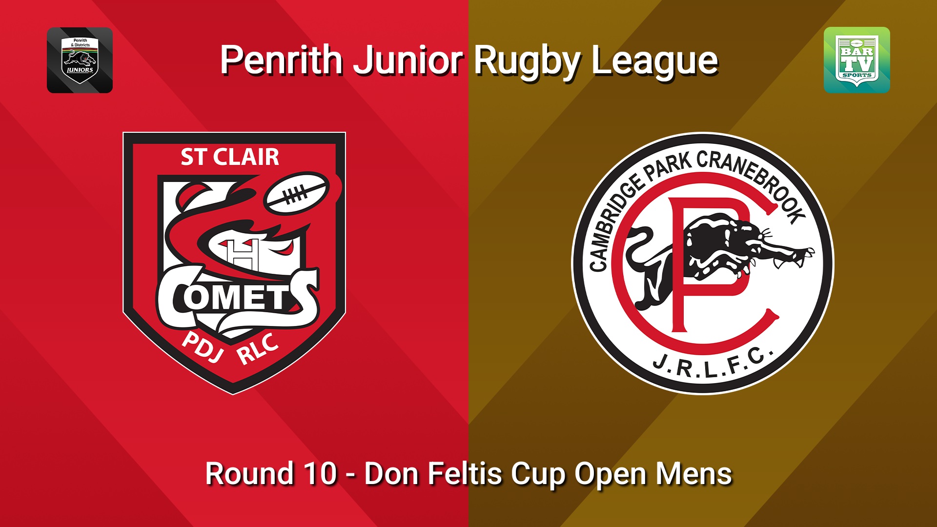 260628-video-Penrith & District Junior Rugby League Round 10 - Don Feltis Cup Open Mens - St Clair v Cambridge Park Slate Image