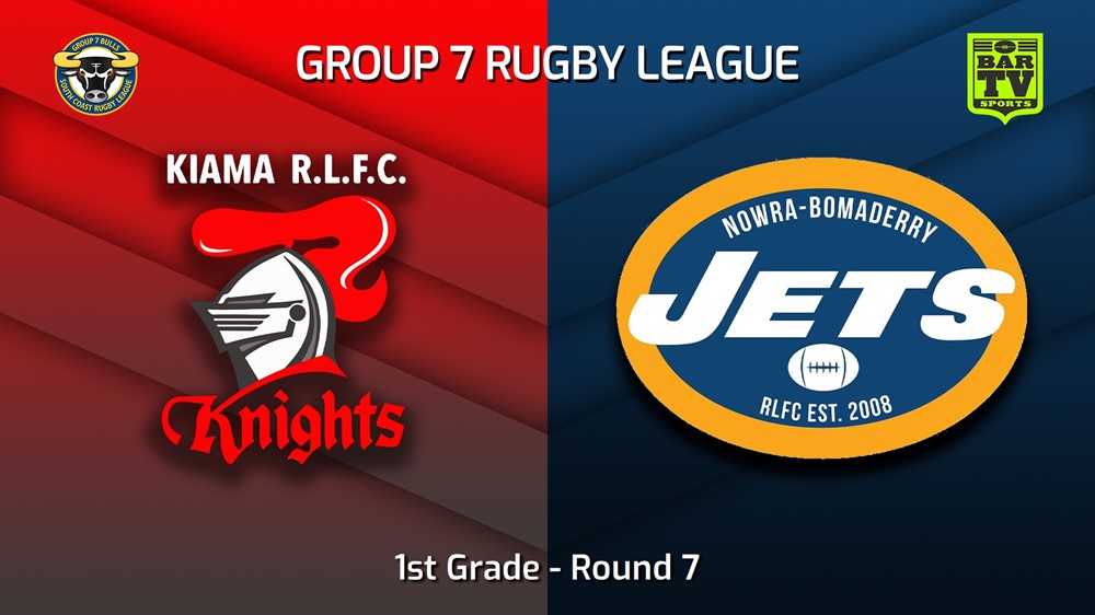 230514-South Coast Round 7 - 1st Grade - Kiama Knights v Nowra-Bomaderry Jets Slate Image
