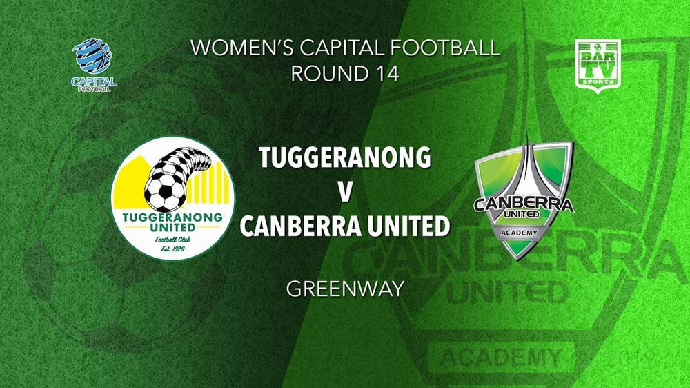 NPL Women - Capital Round 14 - Tuggeranong United FC (women) v Canberra United Academy Slate Image
