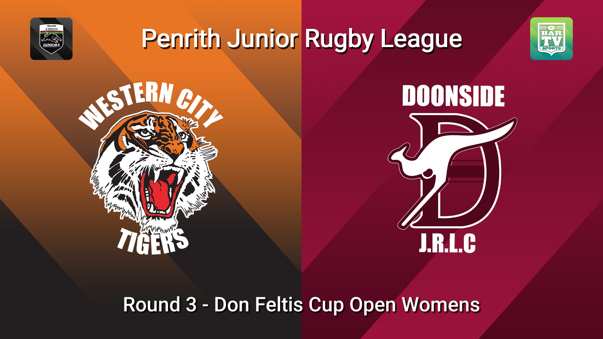 260503-video-Penrith & District Junior Rugby League Round 3 - Don Feltis Cup Open Womens - Western City Tigers v Doonside Slate Image