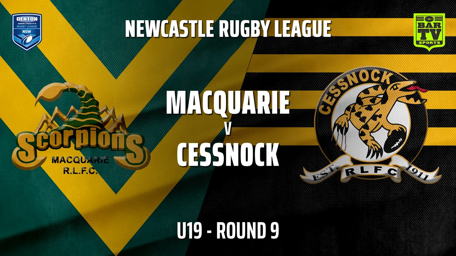 210529-Newcastle Rugby League Round 9 - U19 - Macquarie Scorpions v Cessnock Goannas Slate Image