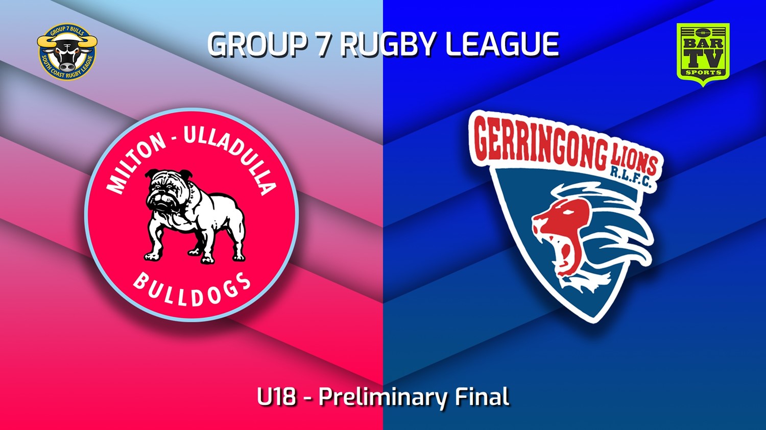 220917-South Coast Preliminary Final - U18 - Milton-Ulladulla Bulldogs v Gerringong Lions Slate Image