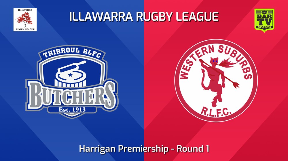 240420-video-Illawarra Round 1 - Harrigan Premiership - Thirroul Butchers v Western Suburbs Devils Slate Image