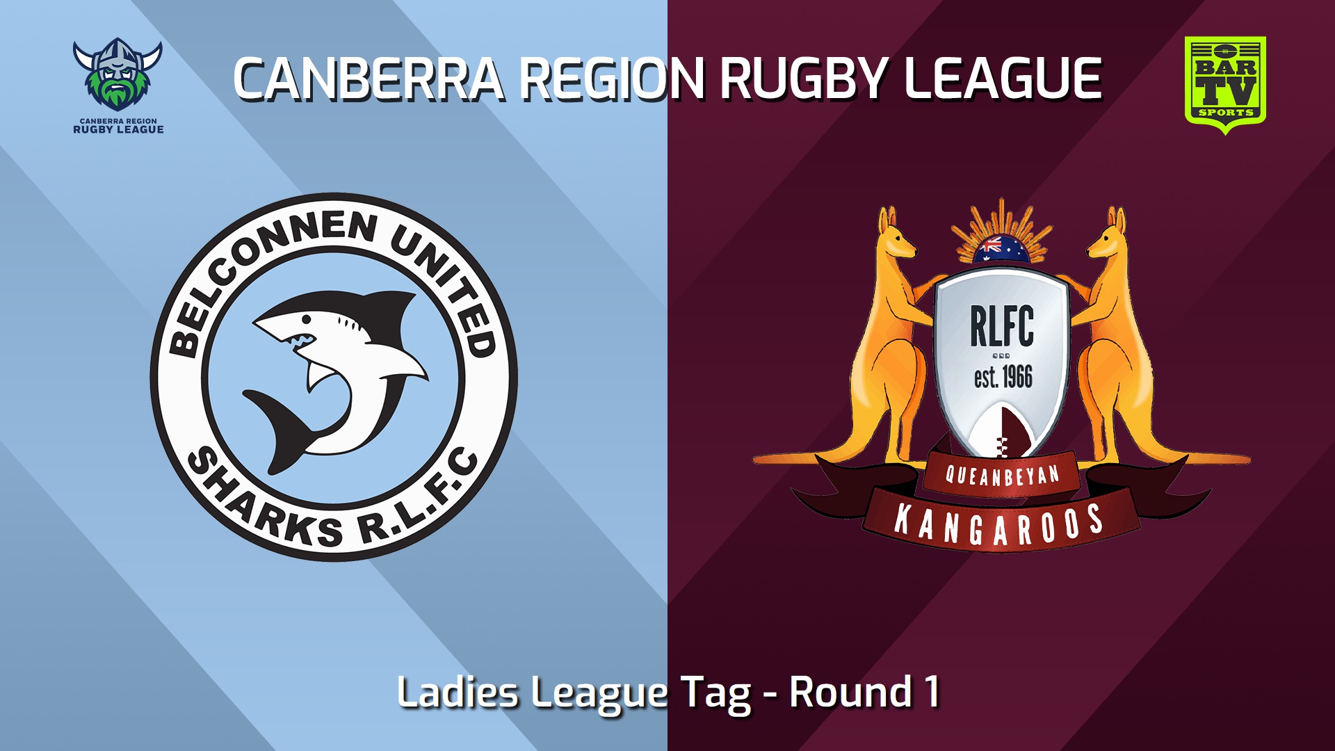 240727-video-Canberra Round 1 - Ladies League Tag - Belconnen United Sharks v Queanbeyan Kangaroos Slate Image