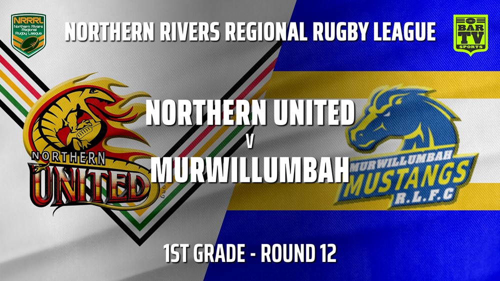 210724-Northern Rivers Round 12 - 1st Grade - Northern United v Murwillumbah Mustangs Slate Image