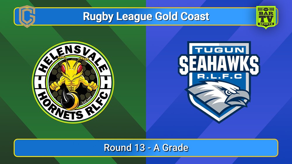 250720-video-Gold Coast Round 13 - A Grade - Helensvale Hornets v Tugun Seahawks Slate Image