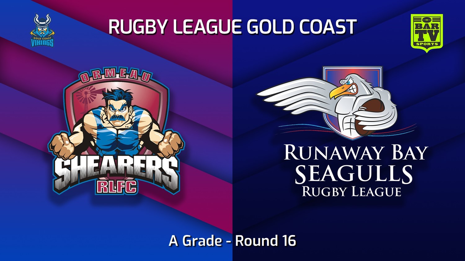 MINI GAME: Gold Coast Round 16 - A Grade - Ormeau Shearers v Runaway Bay Seagulls Slate Image