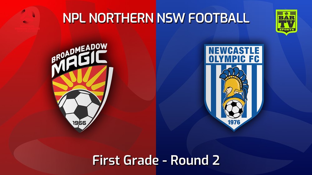 220313-NNSW NPL Round 2 - Broadmeadow Magic v Newcastle Olympic Slate Image