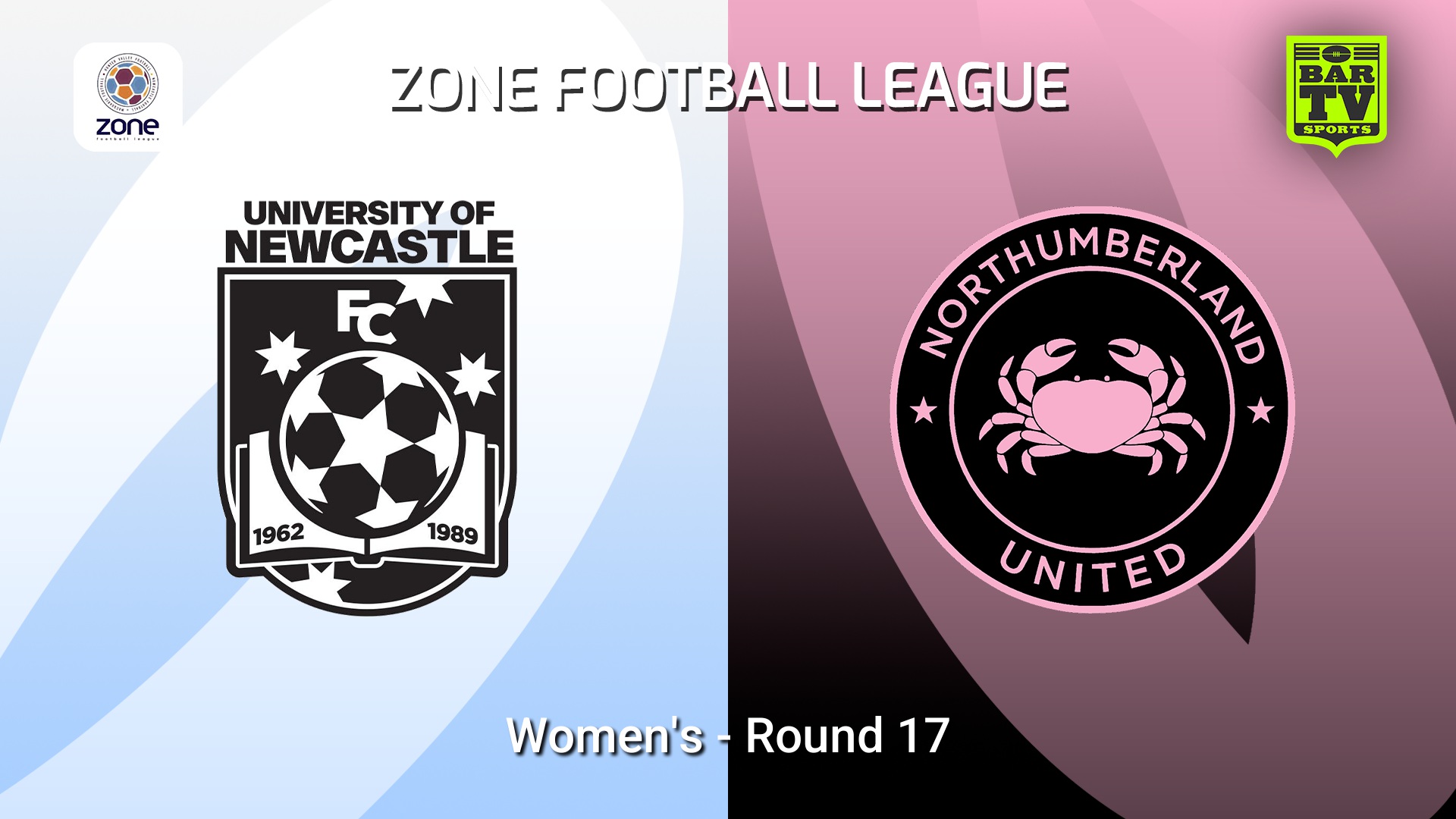 260801-video-Newcastle Zone Football League Round 17 - Women's - University of Newcastle  v Northumberland United Slate Image