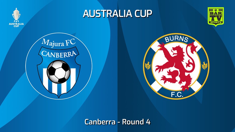 240410-Australia Cup Qualifying Canberra Round 4 - Majura FC v Burns FC Minigame Slate Image