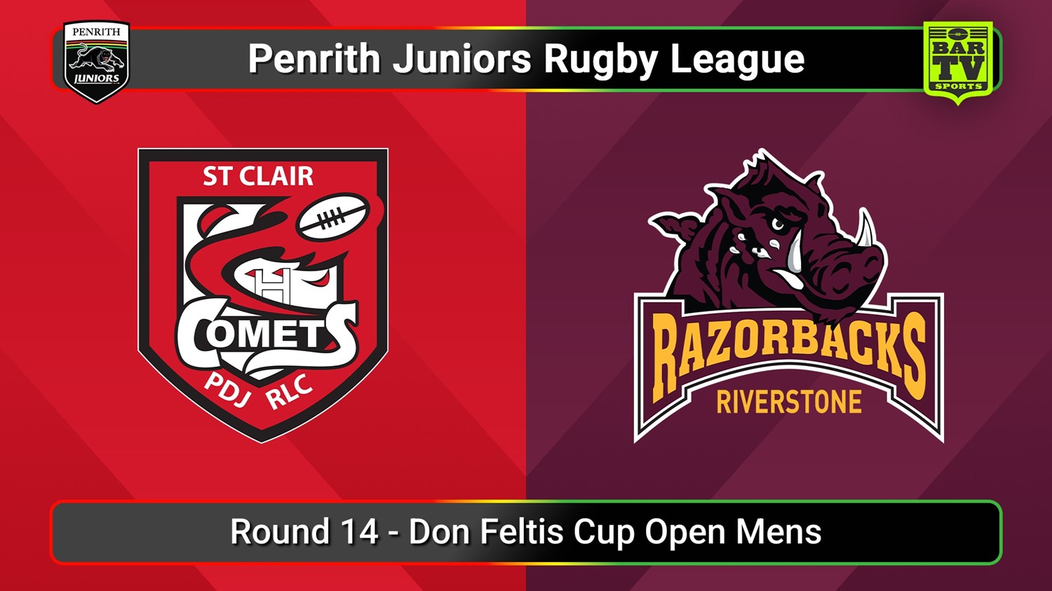 250719-video-Penrith & District Junior Rugby League Round 14 - Don Feltis Cup Open Mens - St Clair v Riverstone Slate Image