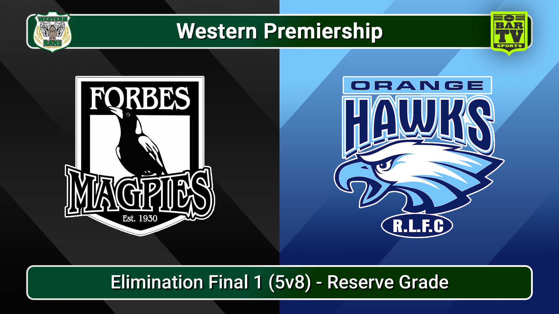 250817-video-Western Premiership Elimination Final 1 (5v8) - Reserve Grade - Forbes Magpies v Orange Hawks Slate Image