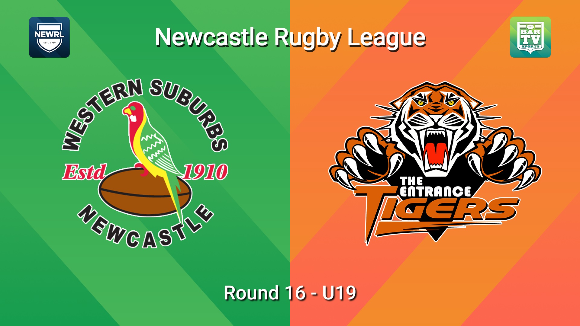 260808-video-Newcastle RL Round 16 - U19 - Western Suburbs Rosellas v The Entrance Tigers Slate Image