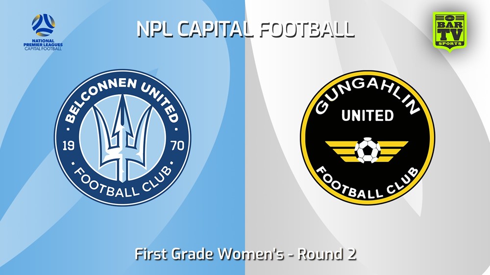 240414-Capital Womens Round 2 - Belconnen United W v Gungahlin United FC W Minigame Slate Image