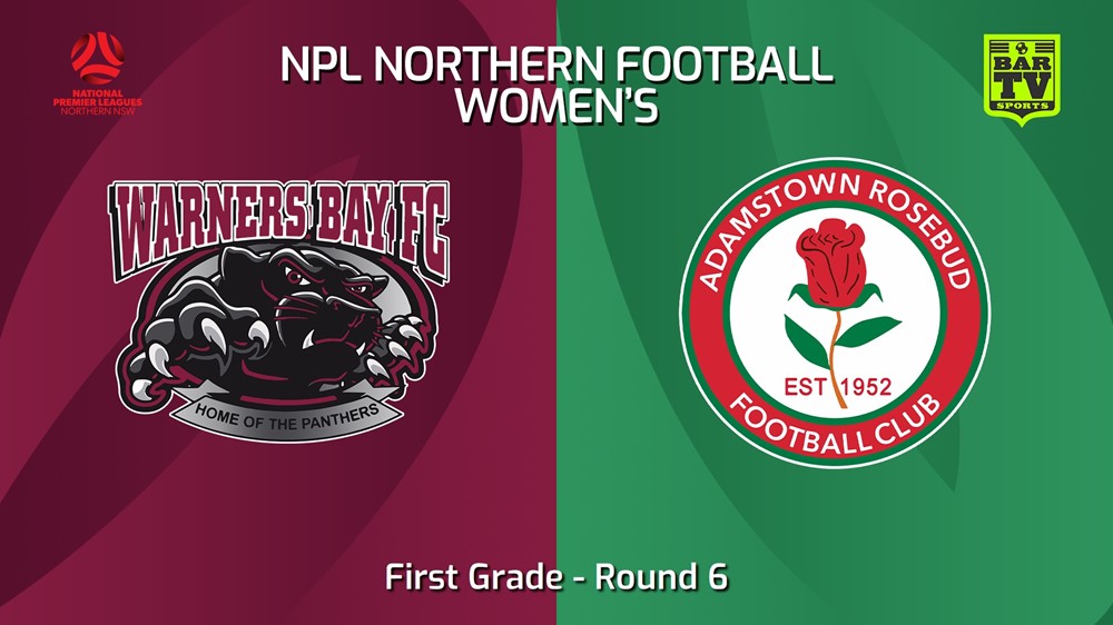 240407-NNSW NPLW Round 6 - Warners Bay FC W v Adamstown Rosebud JFC W Minigame Slate Image