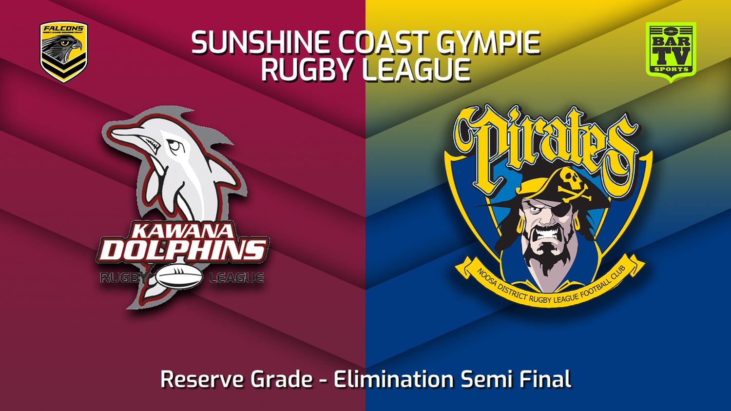 230819-Sunshine Coast RL Elimination Semi Final - Reserve Grade - Kawana Dolphins v Noosa Pirates Slate Image
