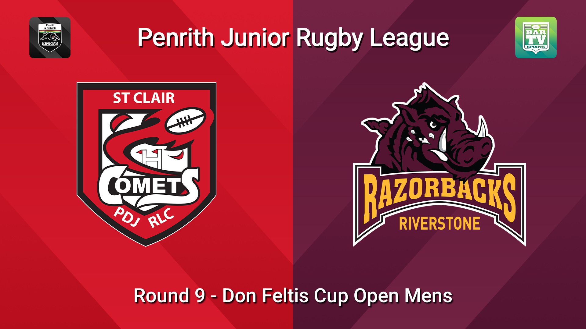260620-video-Penrith & District Junior Rugby League Round 9 - Don Feltis Cup Open Mens - St Clair v Riverstone Slate Image