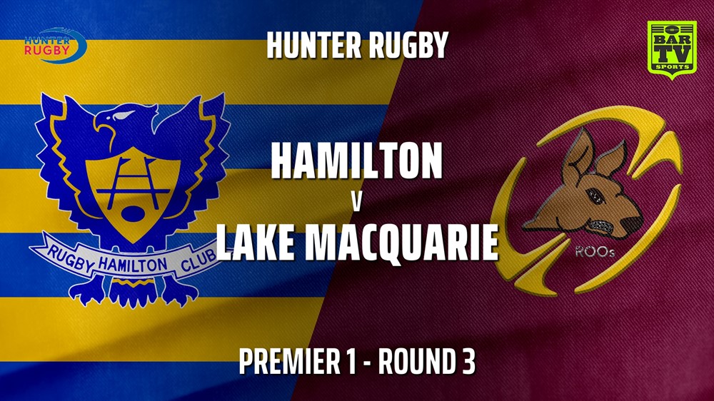 210501-HRU Round 3 - Premier 1 - Hamilton Hawks v Lake Macquarie Slate Image