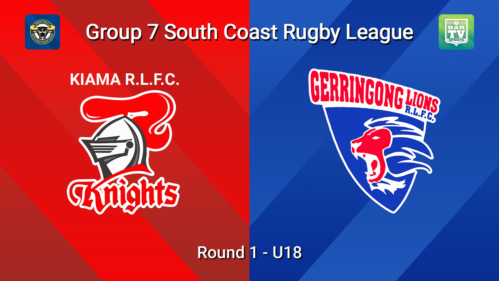 260418-video-South Coast Round 1 - U18 - Kiama Knights v Gerringong Slate Image