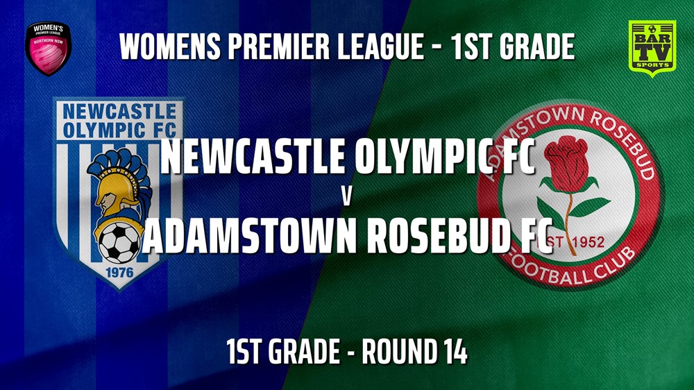 210711-NNSW Womens Round 14 - 1st Grade - Newcastle Olympic FC (women) v Adamstown Rosebud FC (Women) Slate Image