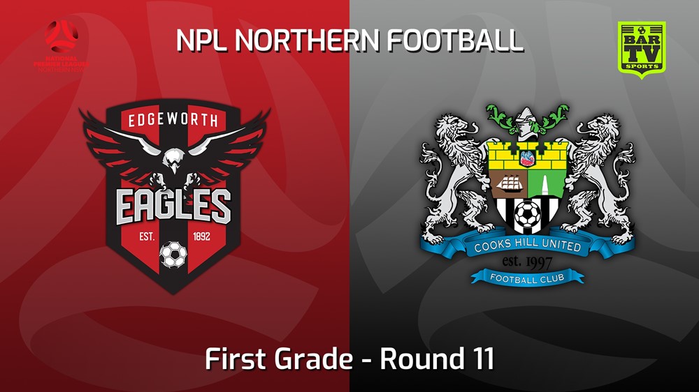 220608-NNSW NPLM Round 11 - Edgeworth Eagles FC v Cooks Hill United FC Slate Image