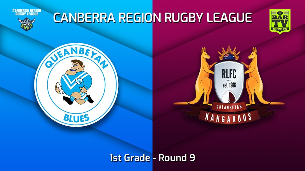 230617-Canberra Round 9 - 1st Grade - Queanbeyan Blues v Queanbeyan Kangaroos Slate Image