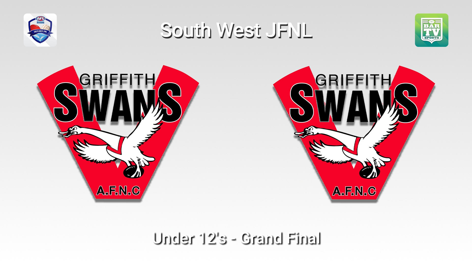 260822-video-South West Junior Football League Grand Final - Under 12's - Griffith Swans v Griffith Swans Slate Image