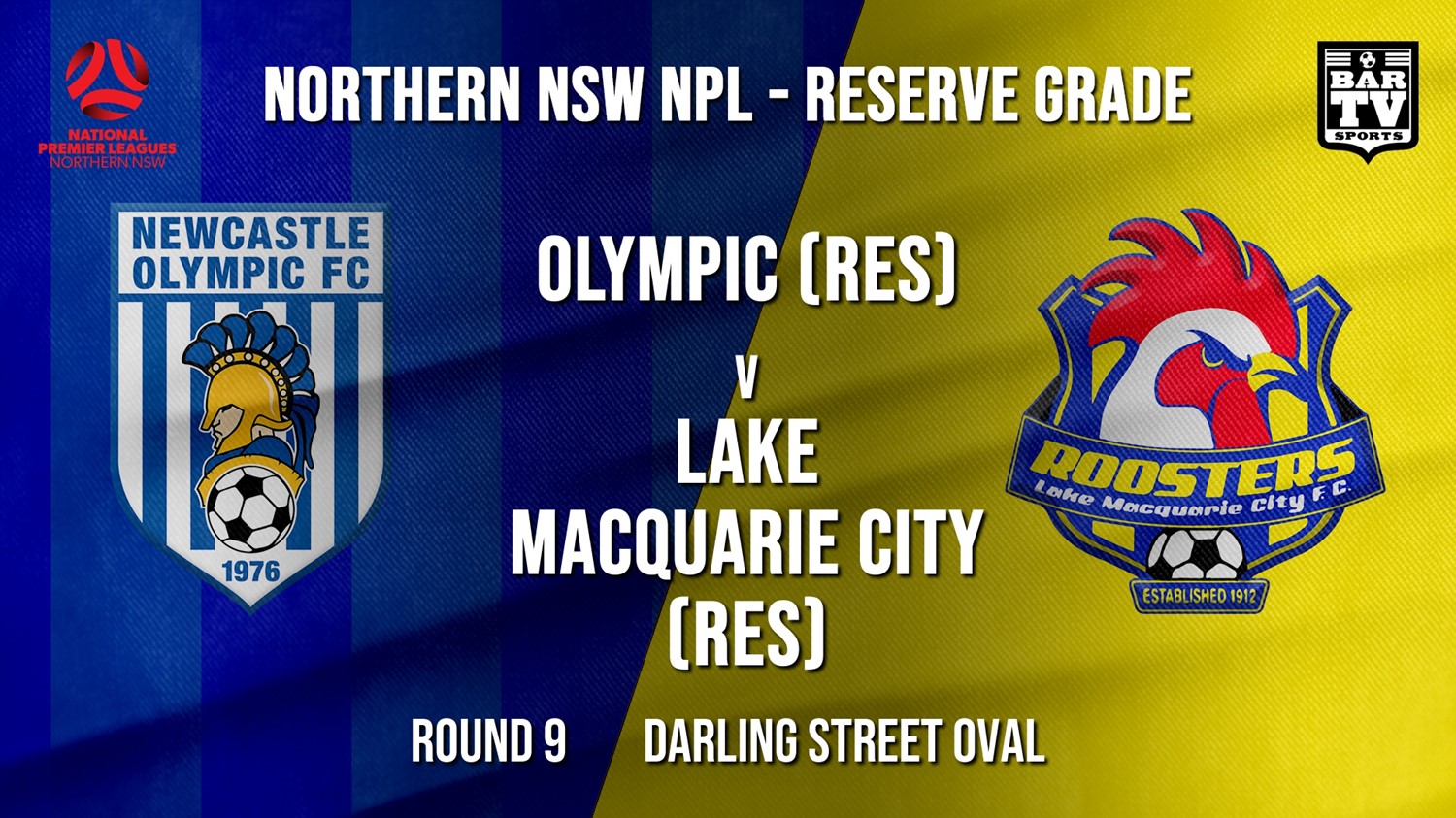 NPL NNSW RES Round 9 - Newcastle Olympic (Res) v Lake Macquarie City FC (Res) Slate Image
