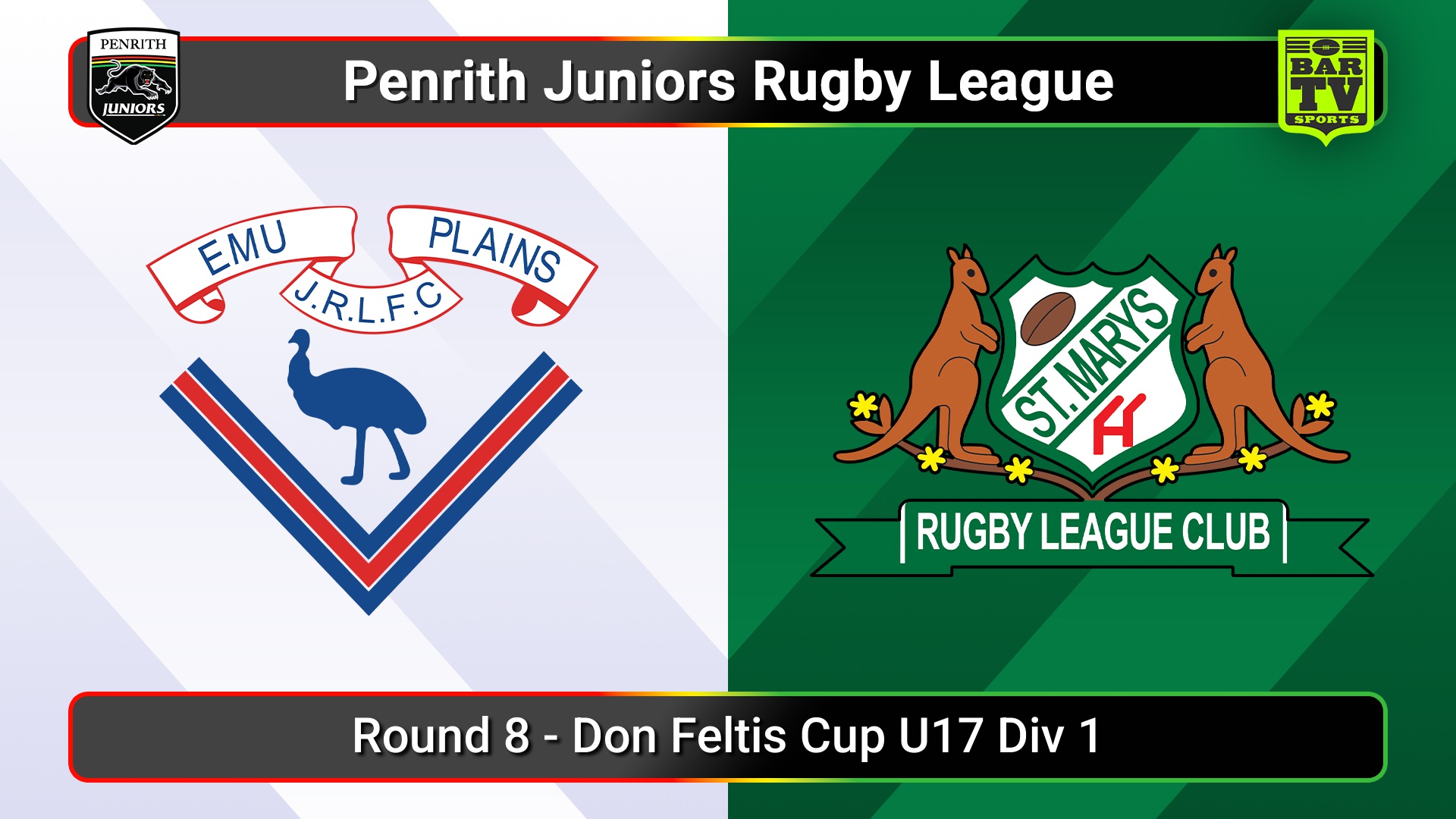 250614-video-Penrith & District Junior Rugby League Round 8 - Don Feltis Cup U17 Div 1 - Emu Plains v St Marys Slate Image