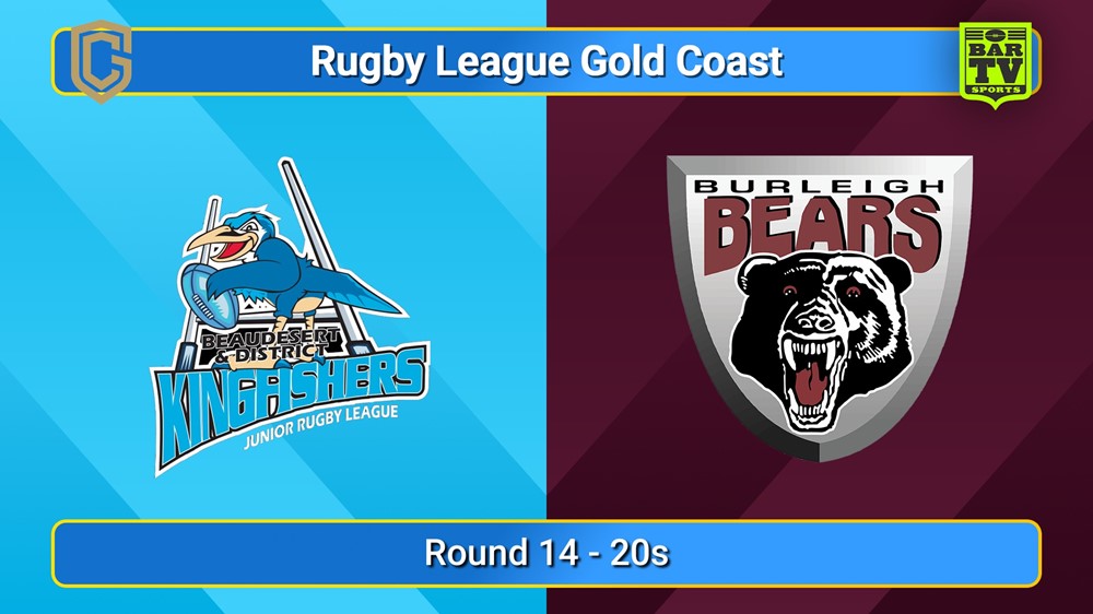 250726-video-Gold Coast Round 14 - 20s - Beaudesert Kingfishers v Burleigh Slate Image