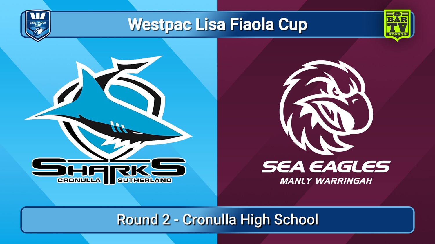 250208-video-Westpac Lisa Fiaola Cup (Metropolitan) Round 2 - Cronulla-Sutherland Sharks v Manly Warringah Sea Eagles Slate Image