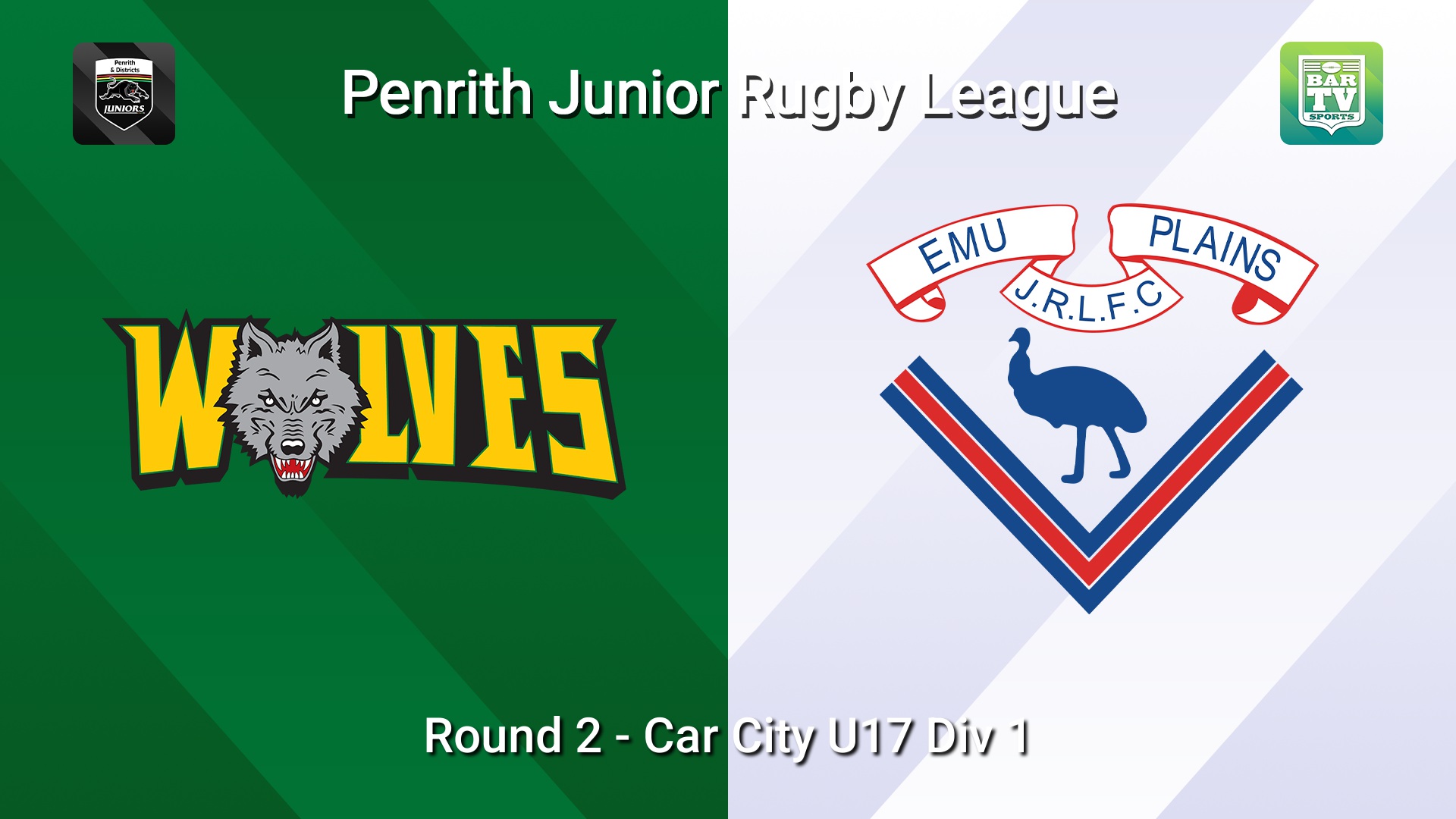 260502-video-Penrith & District Junior Rugby League Round 2 - Car City U17 Div 1 - Windsor Wolves v Emu Plains Slate Image
