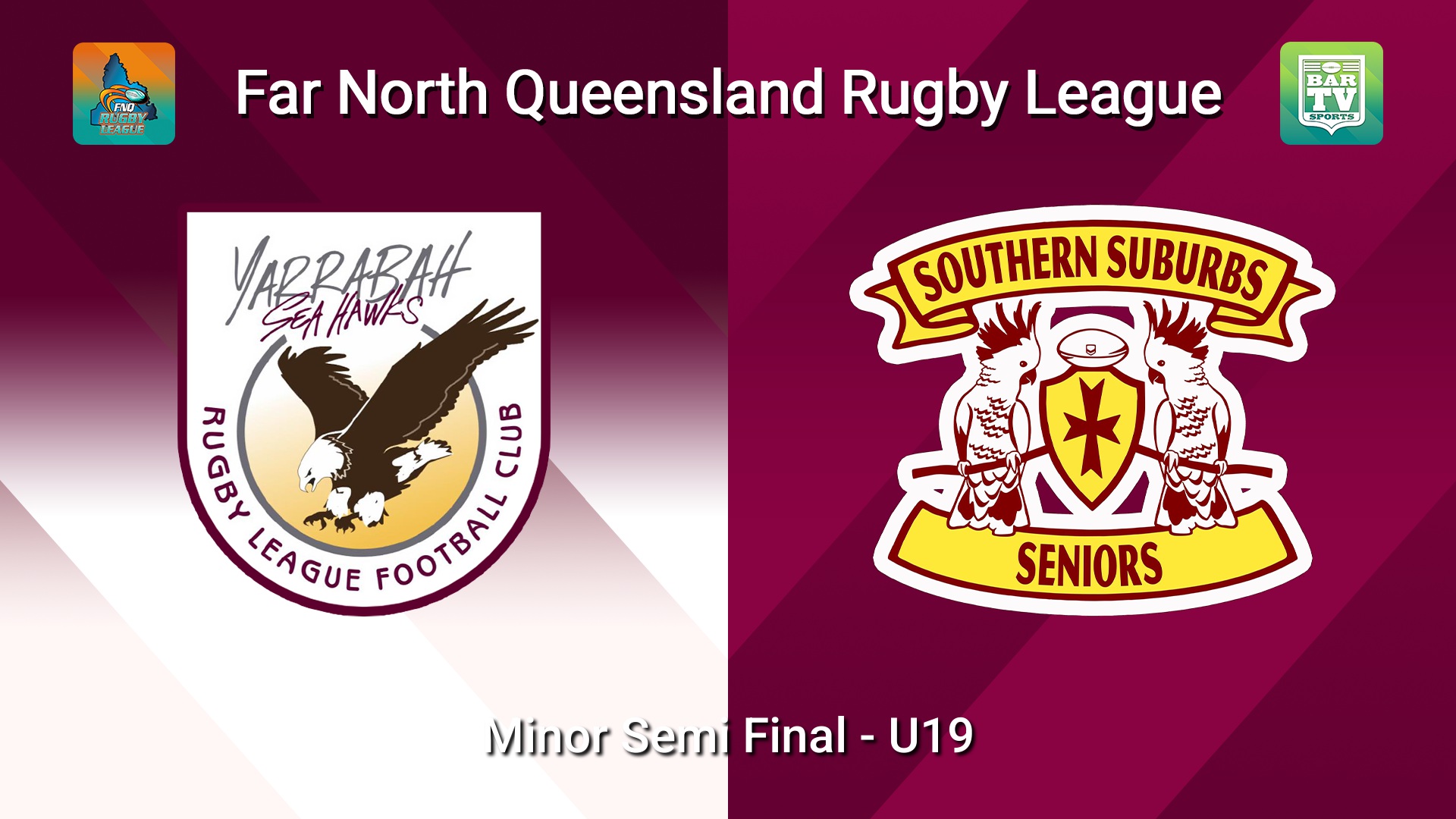 260815-video-FNQ Rugby League Minor Semi Final - O'Neills U19s - Yarrabah Sea Hawks  v Southern Suburbs Slate Image