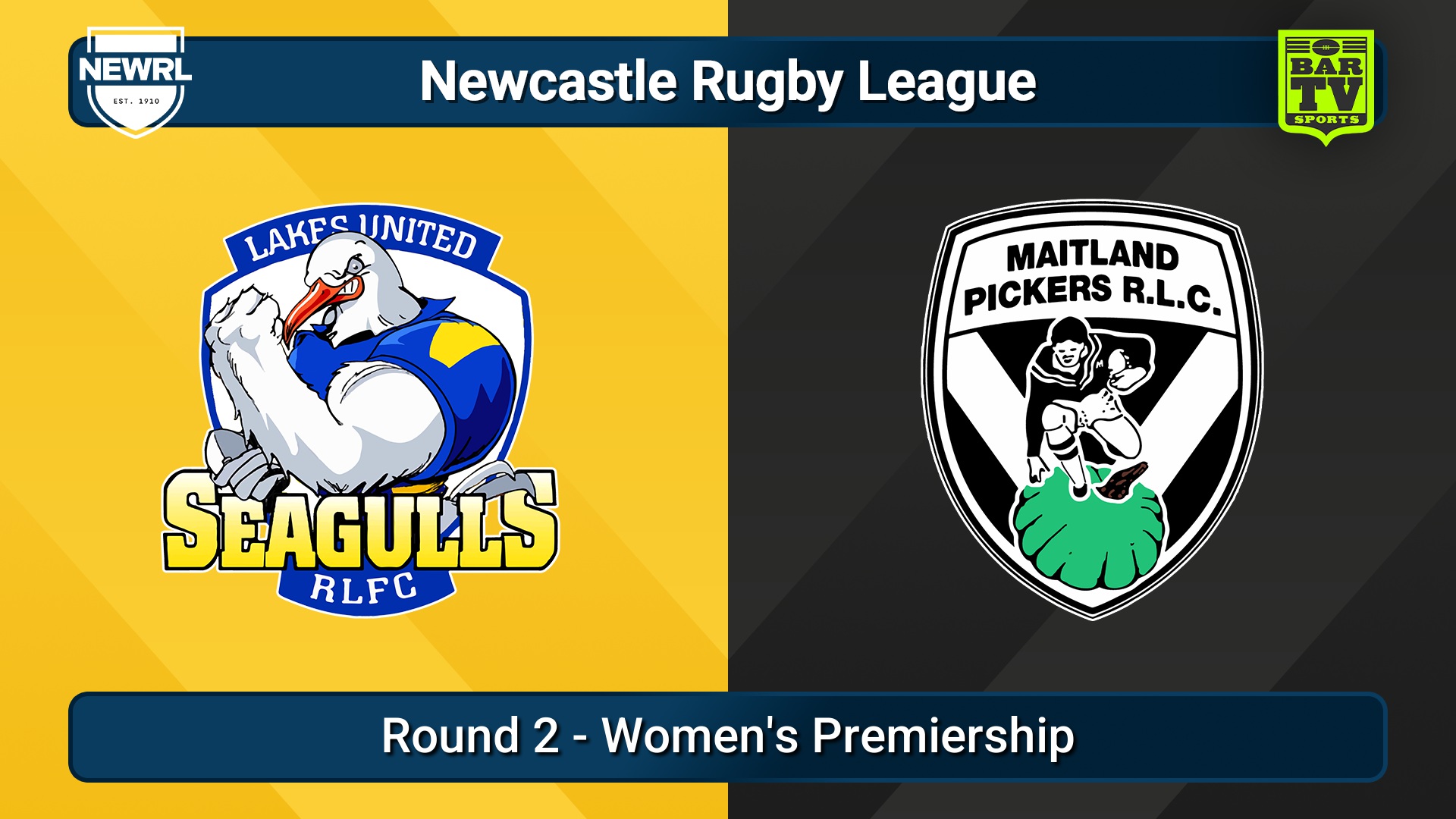 250812-video-Newcastle RL Round 2 - Women's Premiership - Lakes United Seagulls v Maitland Pickers Slate Image